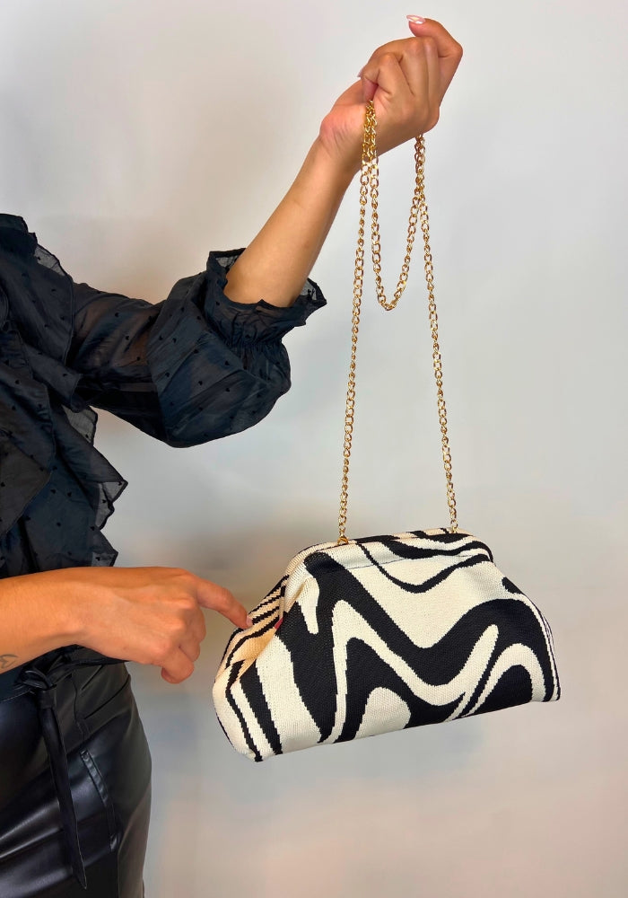 Bolso Animal Print Textil