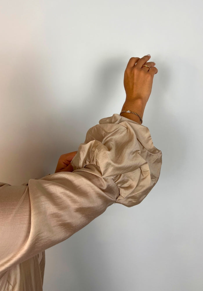 Camisa Manga Abullonada