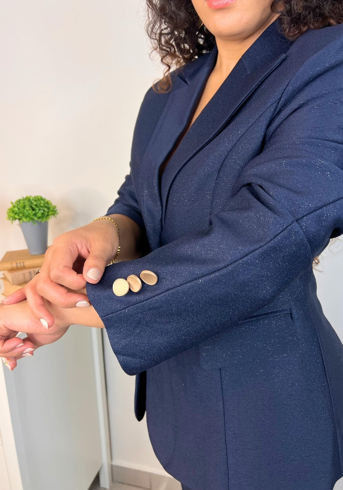 Conjunto Shiny Blazer y Pantalón