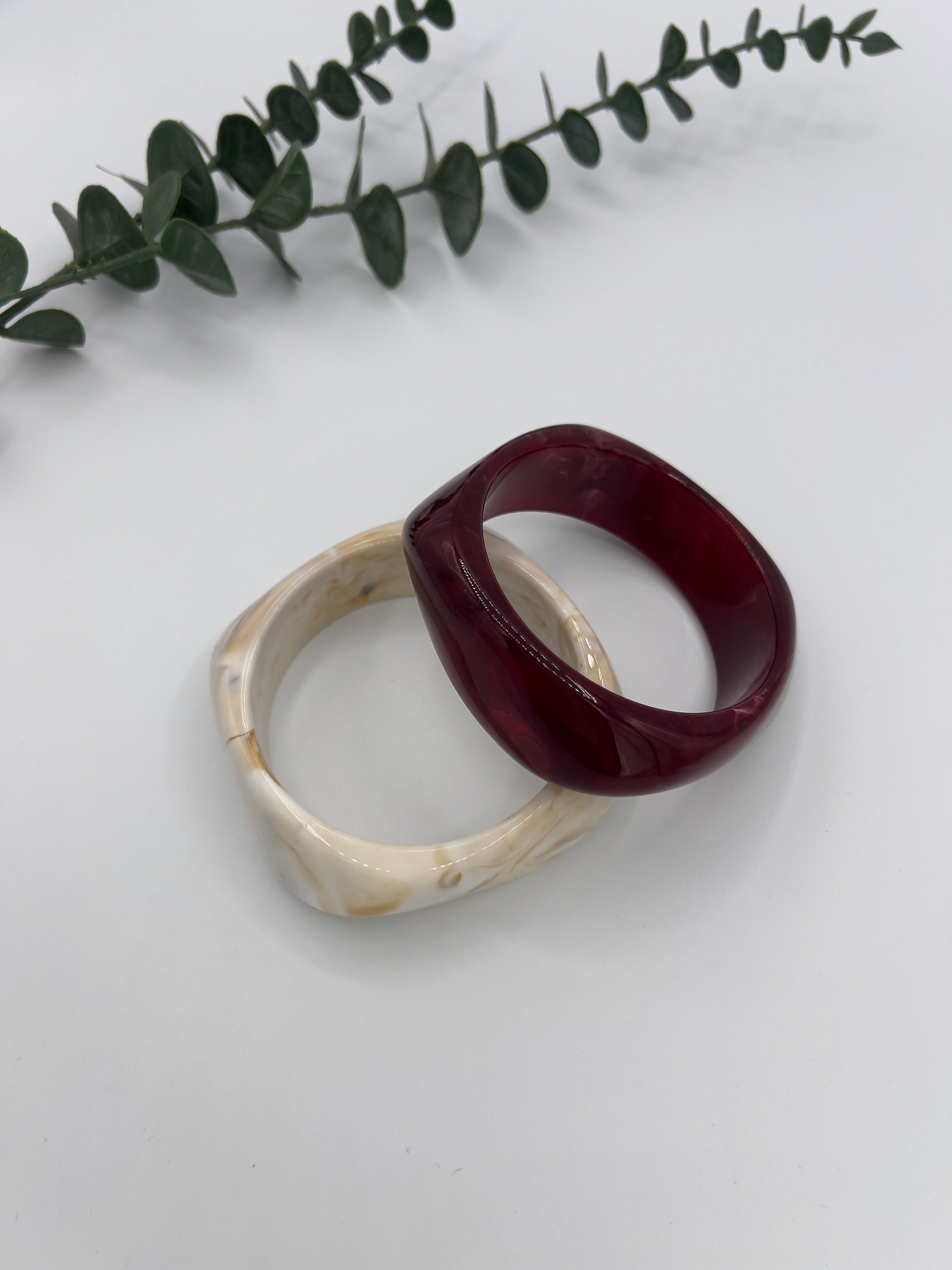 Dúo Pulseras Resina