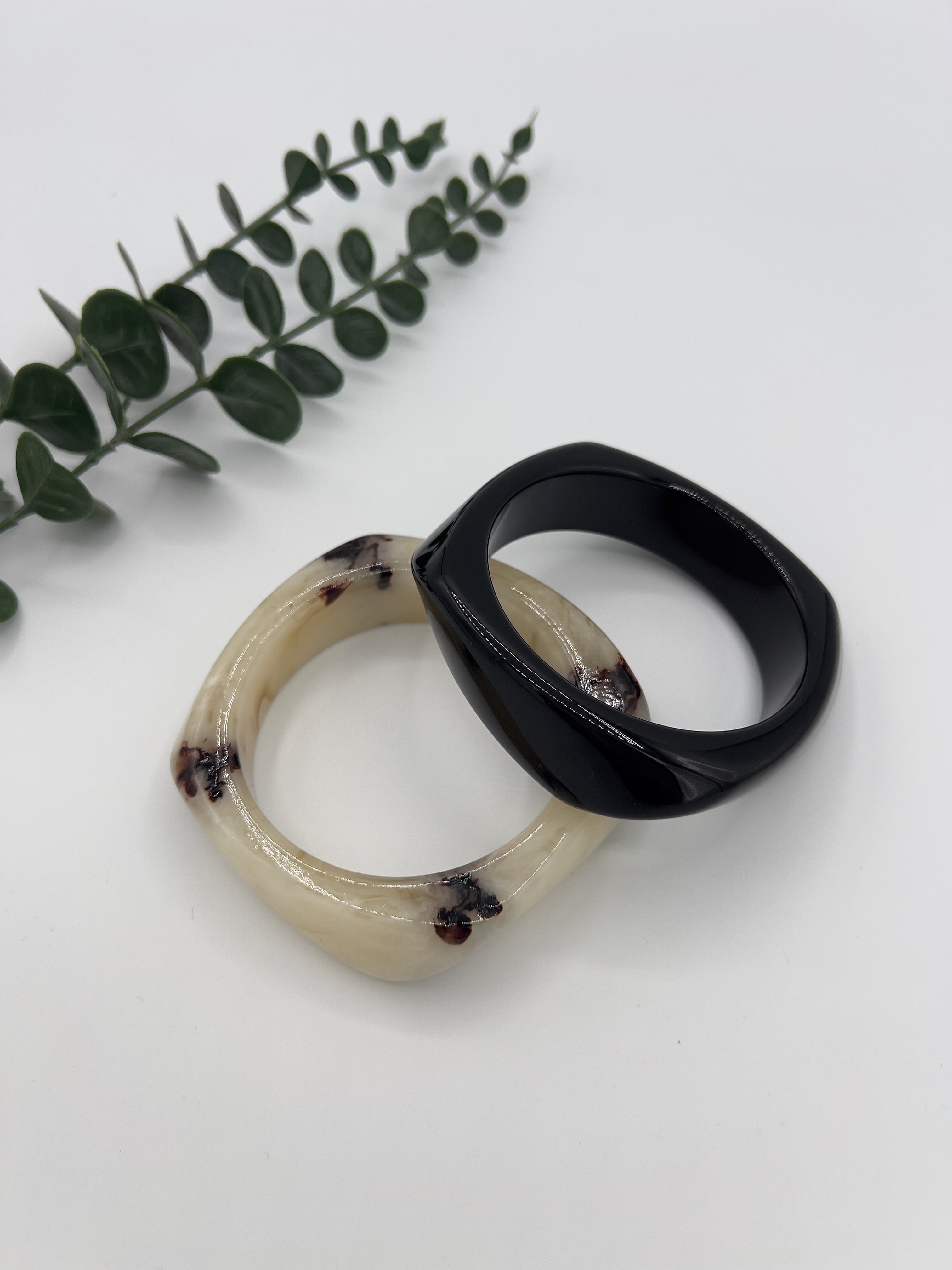 Dúo Pulseras Resina