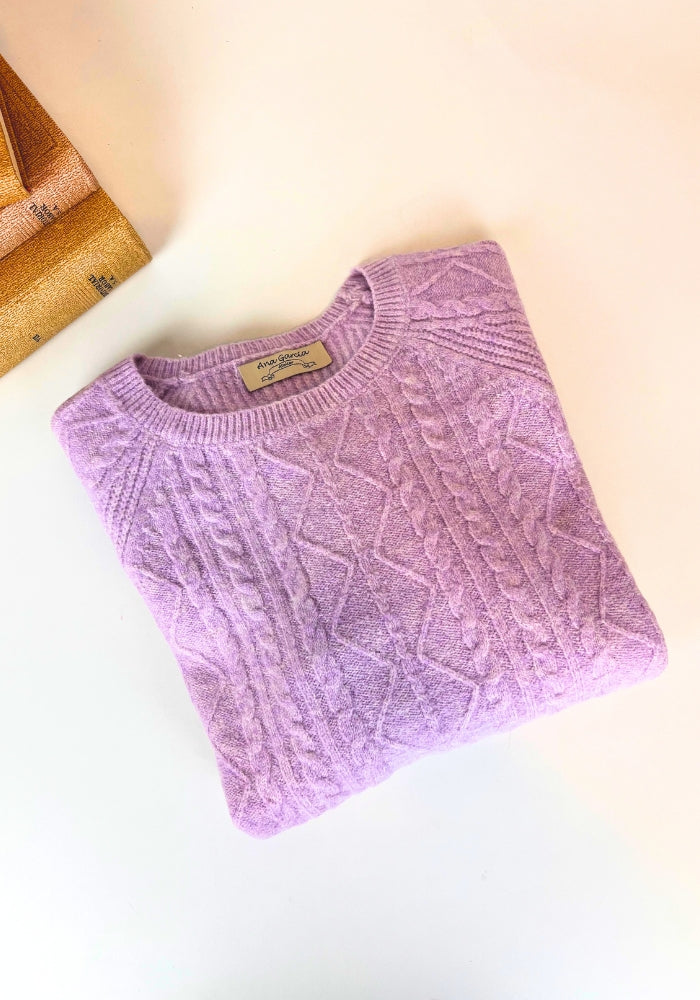 Jersey de Punto Grueso con Ochos