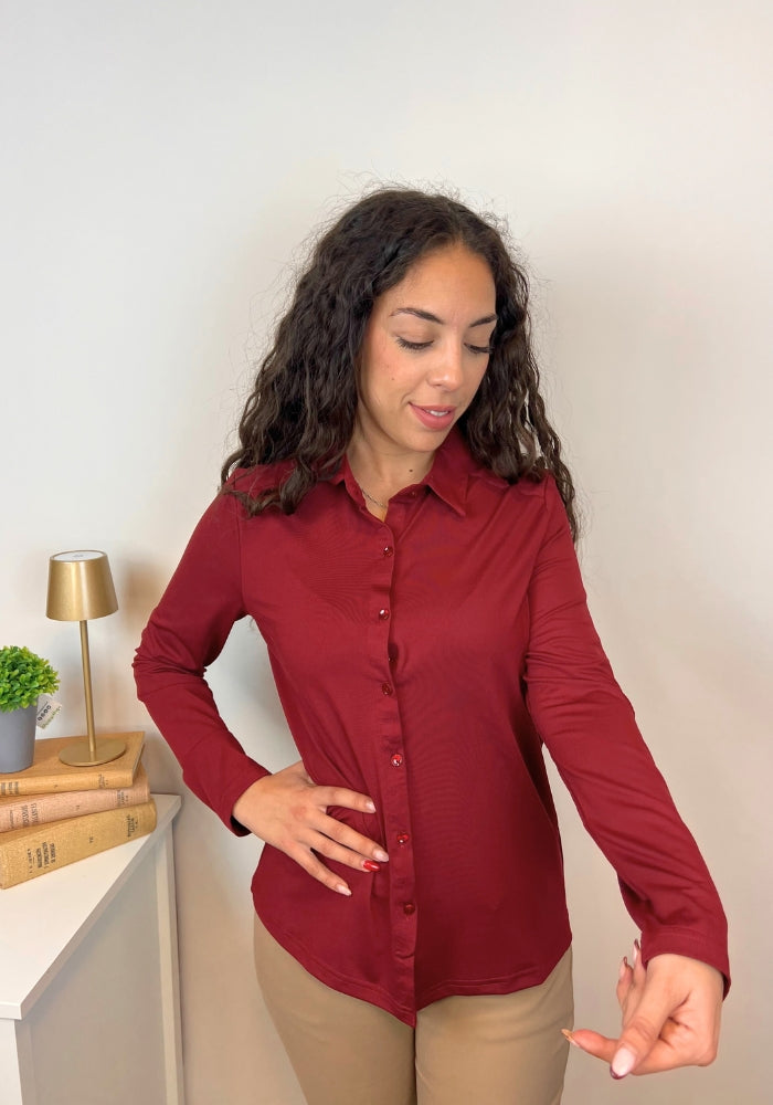 Camisa Oxford Stretch